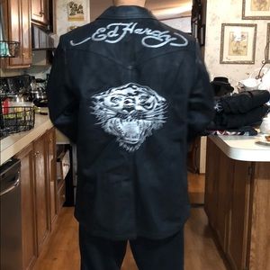 Ed Hardy Denim Jacket 🔥